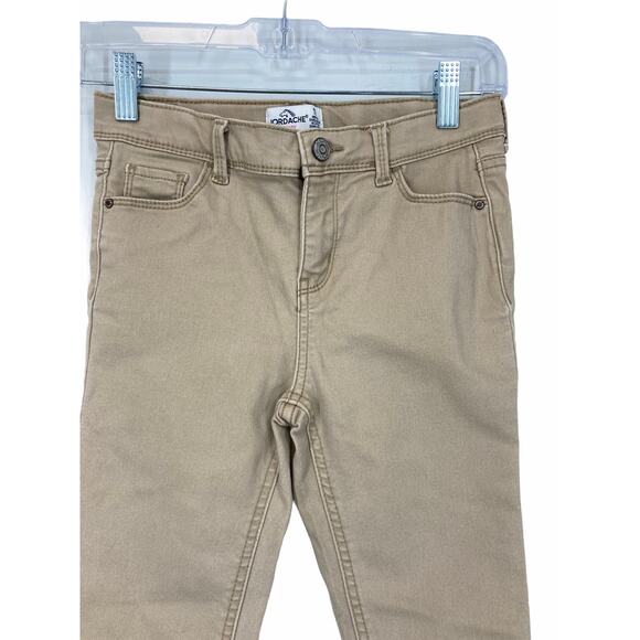 Jordache Girl's Tan Skinny Denim Jeans Kid's Youth Size 12 - Picture 4 of 8